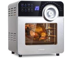 Heteluchtfriteuse Oven - Airfryer - Gezond Koken - DuoHeating Technologie - 14 Liter - Zilver