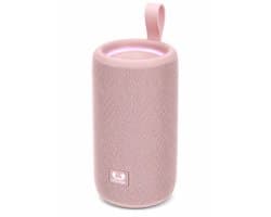 Fresh 'n Rebel XL Bluetooth Speaker Roze | Draadloze Speaker | RGB LED Verlichting | 24W RMS | Waterdichte Speaker | Bluetooth 5.4 | Draagbare Luidspreker | Party Speaker | Stereo Sound | 12 Uur Accu | TWS Koppeling
