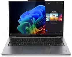 Lenovo ThinkPad X9-14 Gen 1 Aura Edition Copilot+ PC Intel Core Ultra 7 258V Laptop 35,6 cm (14") WUXGA 32 GB LPDDR5x-SDRAM 512 GB SSD Wi-Fi 7 (802.11be) Windows 11 Pro Engels Grijs
