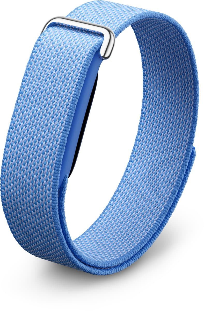 Google Fitbit Air Lavender - Activity Tracker - Met Blauw/Paars Actiesportbandje met klittenband — afbeelding 1