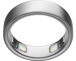 Oura Ring 5 Brushed Silver - Size 6