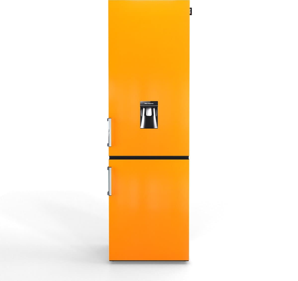 NUNKI LARGEH2O-FSUN / Combi Bottom Koelkast, E klasse, 268l, Waterdispenser, Sunflower, Gloss (FRONT only) — afbeelding 1