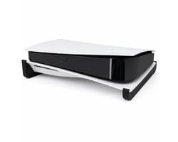 Horizontale Standaard Geschikt voor PlayStation 5 Disc Editie – PS5 Stand Liggend – Console Houder – Stabiele Ondersteuning – Gaming Accessoire voor Betere Koeling en Bescherming – Zwart