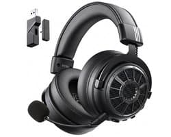 Gaming Headset Draadloos 7.1 Surround Sound – PS5 PC Xbox Switch - Met Microfoon – 100u Batterij – EKSA StarEngine Pro