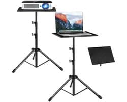 Projector Statief – Universele Laptop & DJ Statief – Standaard -Verstelbaar Opvouwbare Vloerstandaard – Voor Podium, Studio & Thuisgebruik