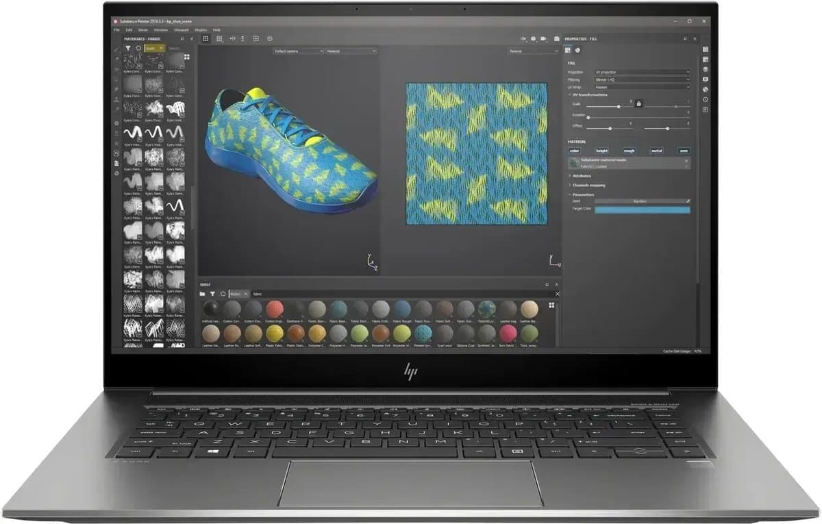 HP ZBook Power G7 | Intel Core i7 | NVIDIA T2000 | 39.6 (15.6″) | 256 GB SSD | 16 GB DDR4 | UK | WiFi | Windows 11 Pro — afbeelding 1