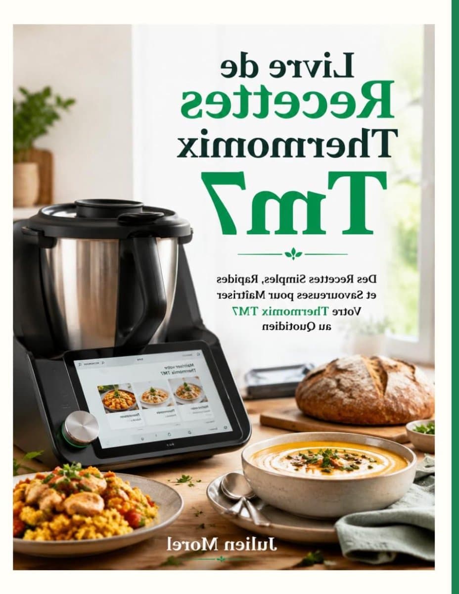 Livre de Recettes Thermomix Tm7: Des Recettes Simples, Rapides et Savoureuses pour Maîtriser Votre Thermomix TM7 au Quotidien — afbeelding 1