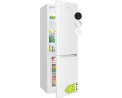 Bomann KG 7359 – Koel- vriescombinatie – 173 Liter – 143 cm hoog – Wit - Energiezuinig klasse C