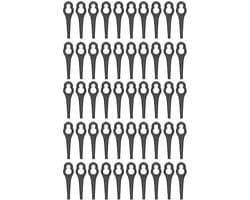 Dailygoods- Grassnijmes 50 Stuks - Kunststof Mes - Duurzaam - Antiroest - Hoge Efficiëntie - Eenvoudig te Installeren - Grasmaaier