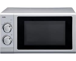 Onderbouw Magnetron - Compacte Oven - Snel Eten Opwarmen - Ruimtebesparend Ontwerp - 17 Liter - Zilver