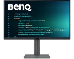 BenQ RD270Q – 27” QHD IPS Monitor – 144Hz – Nano Matte – USB‑C 65W – Programmeer‑ & Werkmonitor