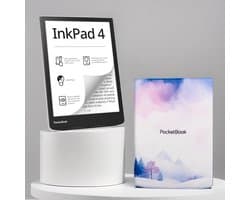 PocketBook InkPad 4 e-reader – 7.8 inch – 32 GB – waterdicht + Wintertime Flip Cover – voordeelbundel