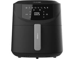 Airfryer Zonder Olie - Heteluchtfriteuse - Gezond Koken - PerfectCook Technologie - 7.6 Liter - Zwart