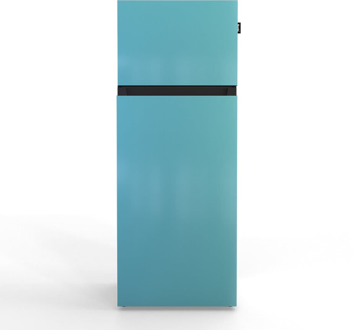 NUNKI MEDIUM-FSKY / Dubbel-Deurs Koelkast, E Klasse, 206l, Sky Blue, Gloss (FRONT only) — afbeelding 1