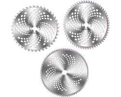 Dailygoods- Grasmaaier Zaagblad Set 3 Stuks - Gelegeerd Staal