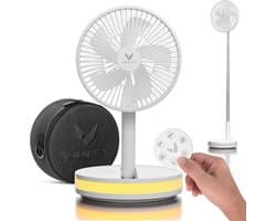 Draagbare Mini Ventilator – Oplaadbaar & Compact – Handventilator met Meerdere Snelheden – Stil & Krachtig voor Reizen, Werk & Zomer