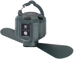 aladdien - Campingventilator - Draagbare ventilator - 10400 mAh batterij - Met afstandsbediening - Outdoor gebruik - Ideaal voor reizen