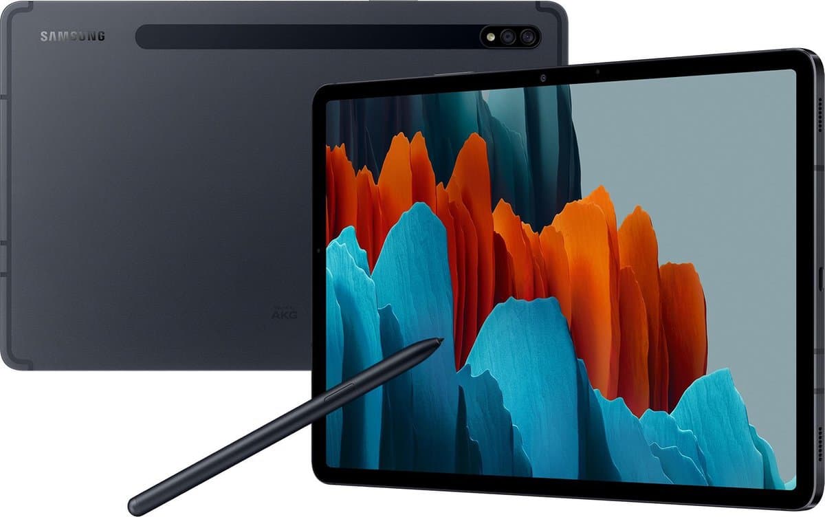 Samsung Galaxy Tab S7 - 256GB - WiFi + 4G - 11 inch - Zwart — afbeelding 1