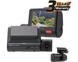 Mio MiVue 956WD 4K UHD + 1080p HDR dual dashcam - Wi-Fi - GPS - flitspalen - achtercamera