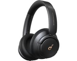 soundcore by Anker Life Q30 - Hybrid Active Noise Cancelling Koptelefoon met Meerdere Modi - Hi-Res Geluid - 40 Uur Speeltijd - Snelladen - Zachte Oorschelpen - Bluetooth Koptelefoon - Reis - Zwart