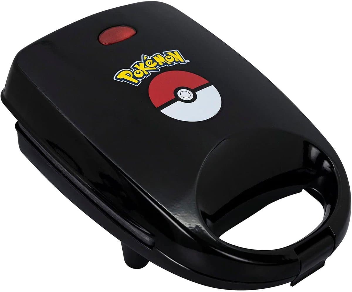 Pokémon - tosti ijzer - tosti apparaat - met Pokéball design — afbeelding 1
