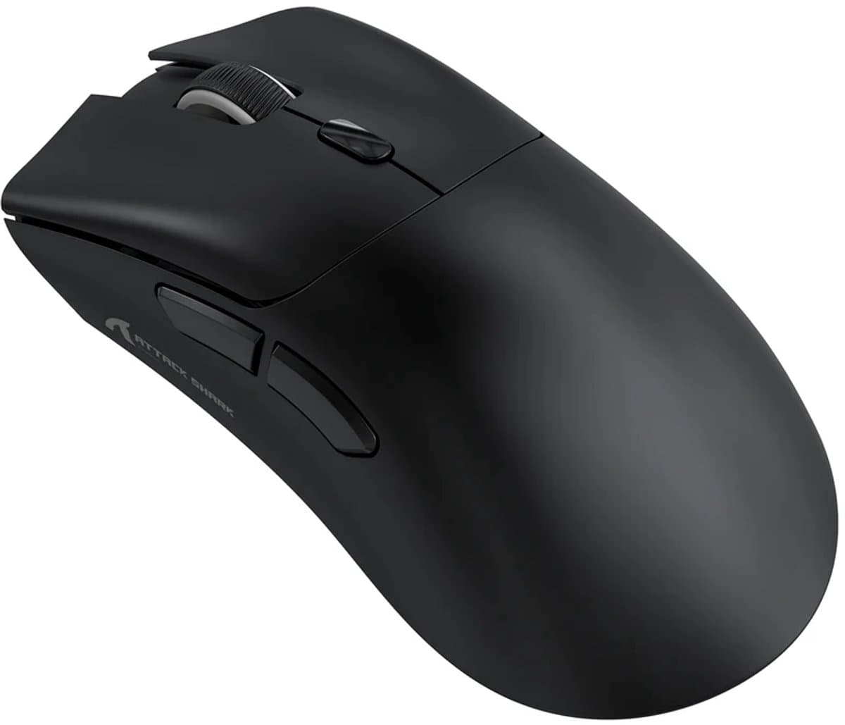 Attack Shark R1 Draadloze Gaming Muis - Lichtgewicht 59g - Bluetooth & 2.4GHz - Oplaadbaar USB-C - 18.000 DPI - Zwart — afbeelding 1
