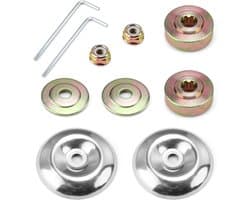 10 stuks bosmaaieraccessoires, reserveonderdelen voor bosmaaier, bosmaaier, reserveonderdelen, geschikt voor reserveonderdelen voor bosmaaiers en grasmaaiers