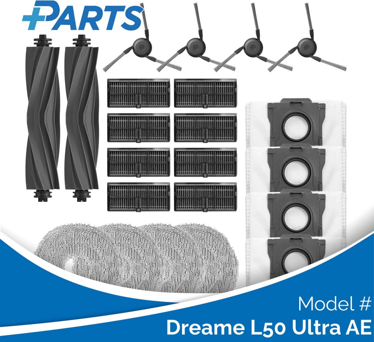 Dreame L50 Ultra AE Onderhoudsset (Plus.Parts® alternatief voor RAK49) — afbeelding 1