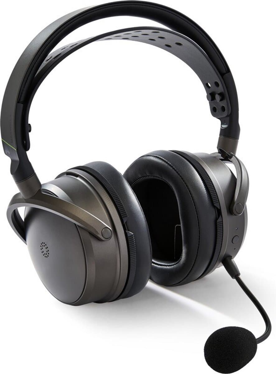 Audeze Maxwell 2 Xbox - Headset - Draadloos - Stereo - USB-C - PC, Xbox Series X/S - Afneembare microfoon - Zwart — afbeelding 1
