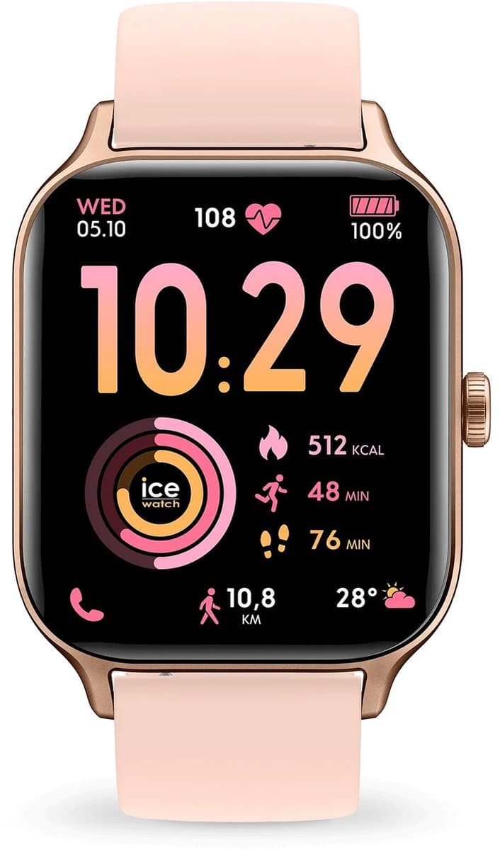 Ice-Watch ICE-Smart Fit RT 3.0 - Smartwatch - 36 mm - Rose Goudkleurig — afbeelding 1