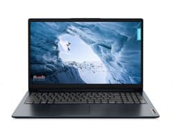 Lenovo IdeaPad 1 15IRU7 Intel® Core™ i5 i5-1335U Laptop 39,6 cm (15.6") Touchscreen Full HD 8 GB DDR4-SDRAM 256 GB SSD Wi-Fi 6 (802.11ax) Windows 11 Home Engels Blauw