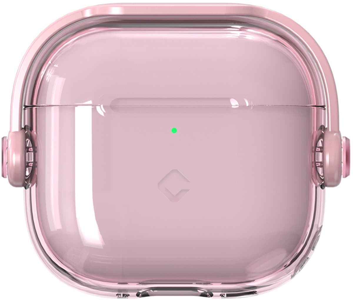 Coverzs TPU & PC clear case geschikt voor AirPods 4 - Doorzichtig beschermhoesje - Optimale bescherming — afbeelding 1