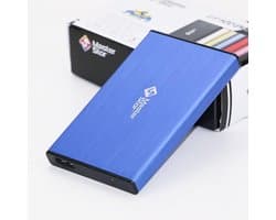 Externe Draagbare Harde Schijf 120GB USB 3.0 Compact Snel Back-up Opslag Blauw