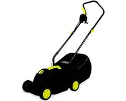 Elektrische Grasmaaier - Graskantmaaier Tuin - Gazon Onderhoud - 1000 Watt Motor - Tot 500 m² - Zwart