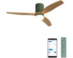 CREATE - Stille 40W plafondventilator met technische ABS bladen in verschillende maten - WIND CALM