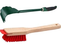 Grasmaaier Schraper - Maaier Reiniger - Effectief Schoonmaken - Ergonomische Lange Handgreep - 41x9x4 cm
