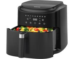 Grote heteluchtfriteuse XXL 9 liter met 9 programma's en LED-display