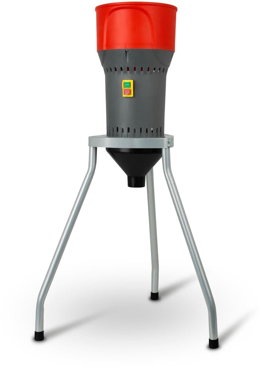 EBERTH Elektrische Graanmolen met Onderstel - 1000W - 6L Trechter - RVS Mes - 5 Zeven - Voermolen — afbeelding 1