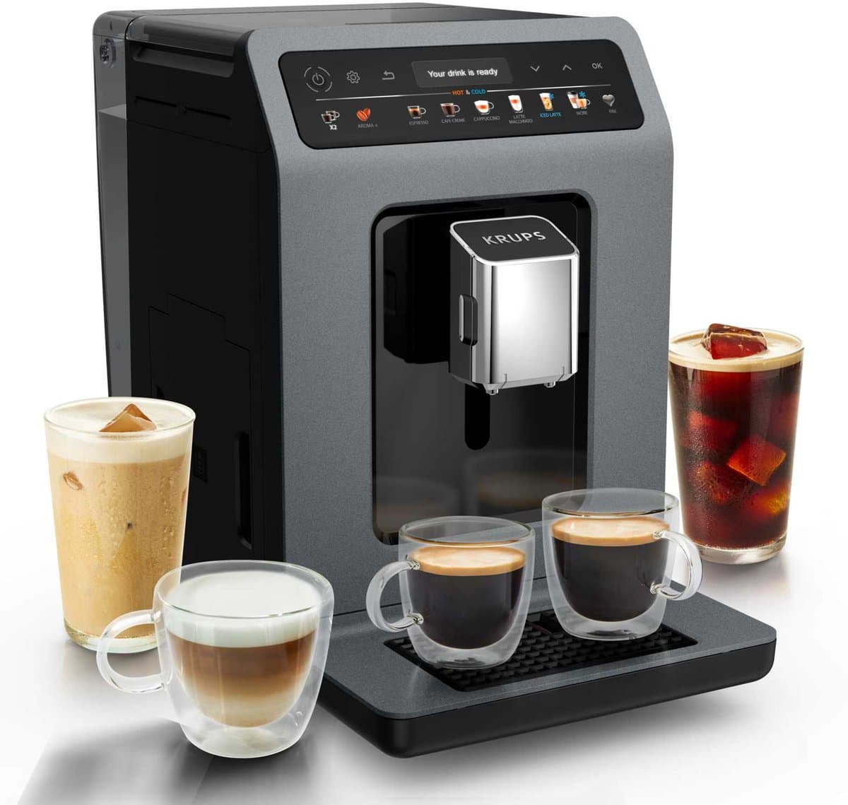 Krups Evidence EA898G - Hot & Cold - Volautomatische espressomachine — afbeelding 1