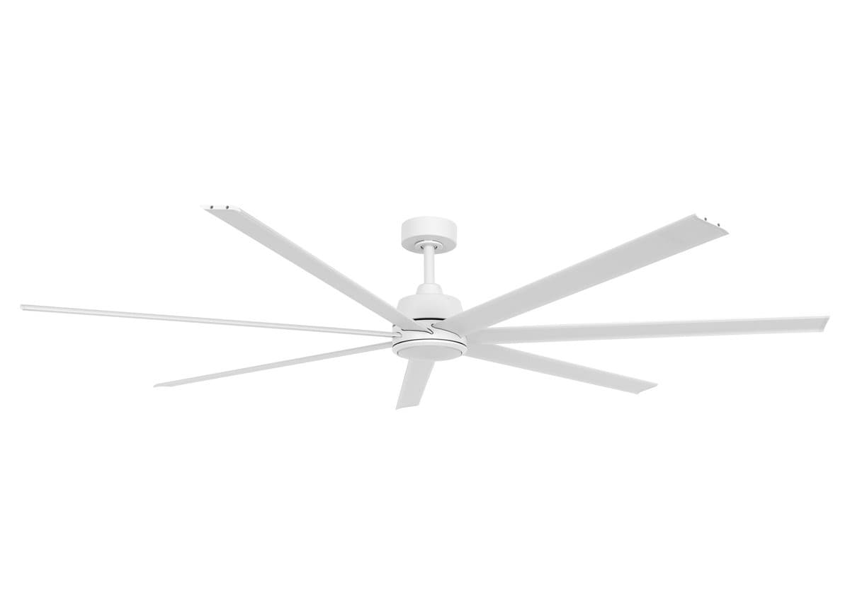 Plafondventilator Atlanta II Wit XL Ø 183cm 12W Led Incl Afstandsbediening — afbeelding 1