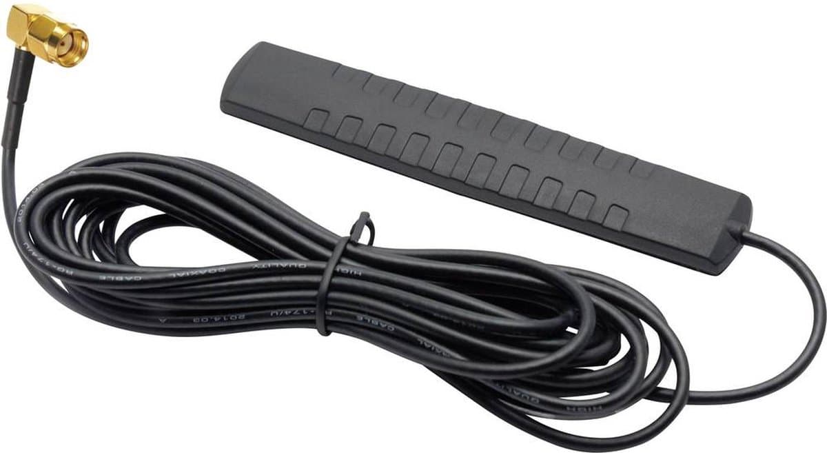 Caliber DAB Antenne - Actieve digitale antenne - DAB+ Antenne - SMA Male Plug - 3M Kabel - Merk onafhankelijk (ANT742-DAB) — afbeelding 1