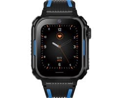 Wiesba WB39B - smartwatch kinderen - gps horloge kind - kinderhorloge bellen - gps tracker kinderhorloge - kinderhorloge met gps - kinderhorloge - Blauw