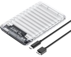ORICO 2139C3-V1 2,5 inch USB3.0 harde schijf externe behuizing (transparant)