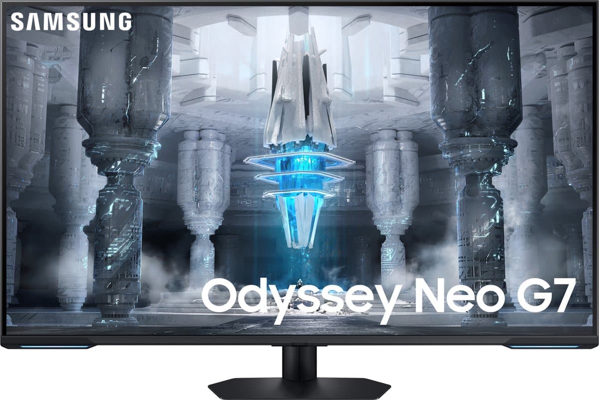 Samsung Odyssey Neo G7 LS43CG700NUXEN - 4K Mini LED Smart Monitor - 144Hz - 43 Inch — afbeelding 1