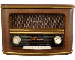 Soundmaster NR961 - Nostalgische DAB+ radio met CD-speler, bluetooth en USB