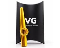 VG Kazoo muziekinstrument - goudkleurig