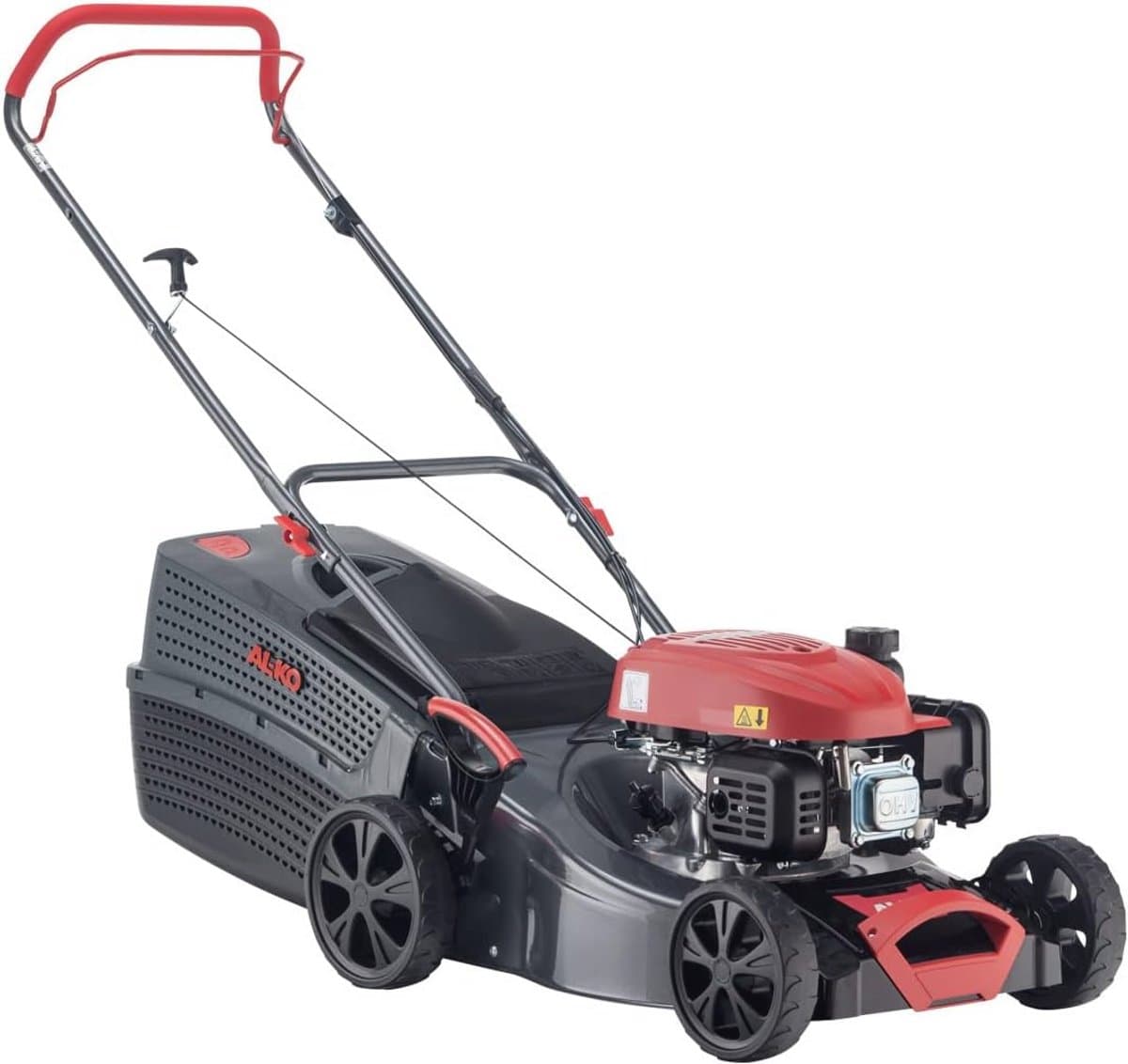 Benzine-grasmaaier met centrale hoogteverstelling, 42 cm maaibreedte, 1,9 kW motorvermogen, voor gazons tot 800 m² — afbeelding 1