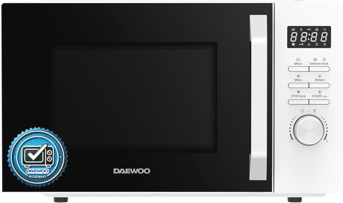 Solo Magnetron 20L 700W met Automatische Programma's en Timer - Wit — afbeelding 1