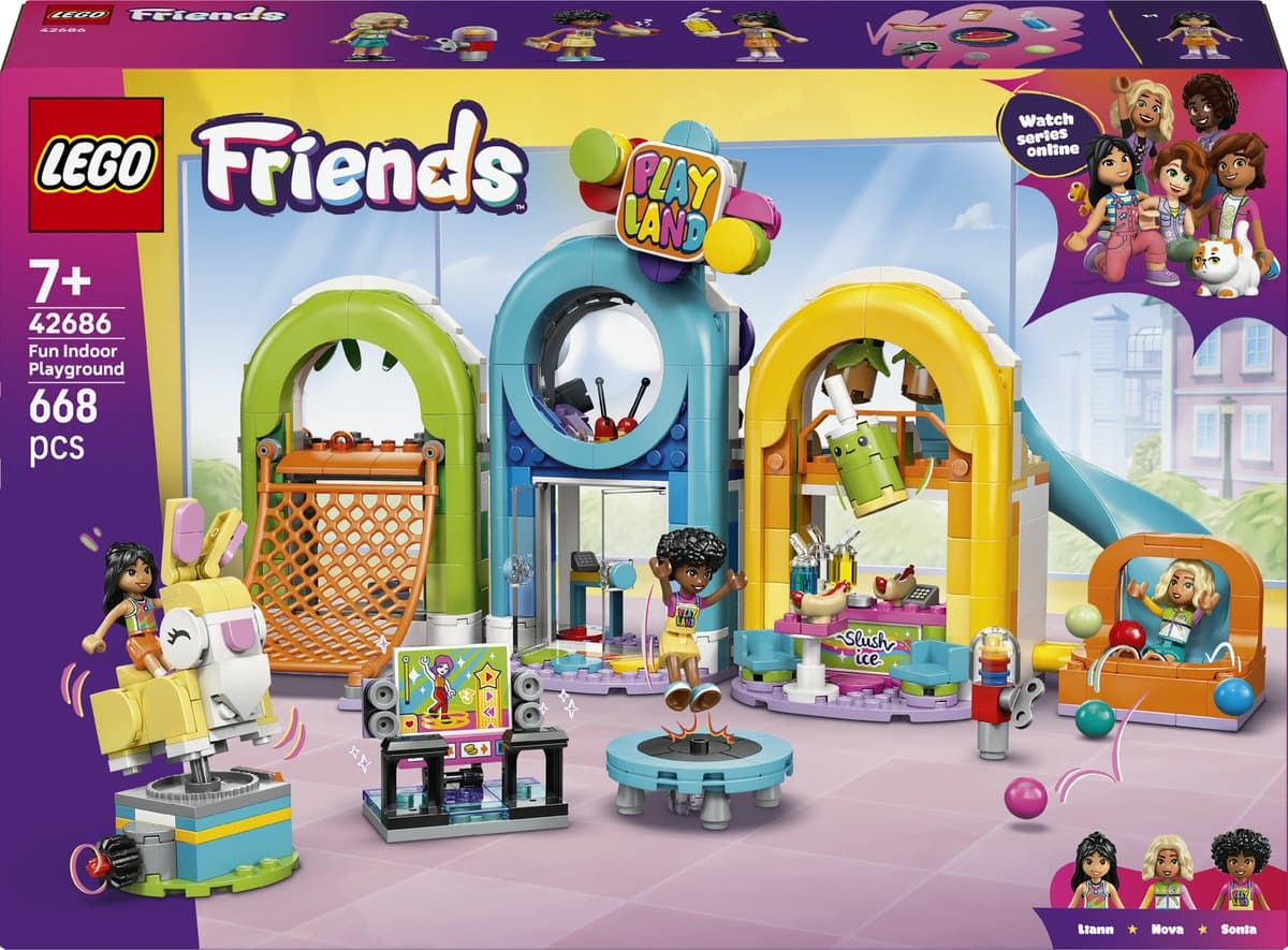 LEGO Friends - Binnenspeeltuin Constructiespeelgoed — afbeelding 1