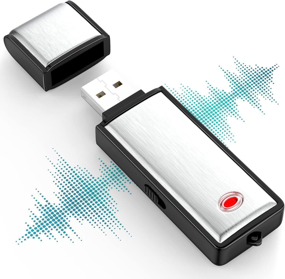 Mini Spy Recorder - Afluisterapparatuur - Hoogwaardige Ruisonderdrukking - 16GB — afbeelding 1